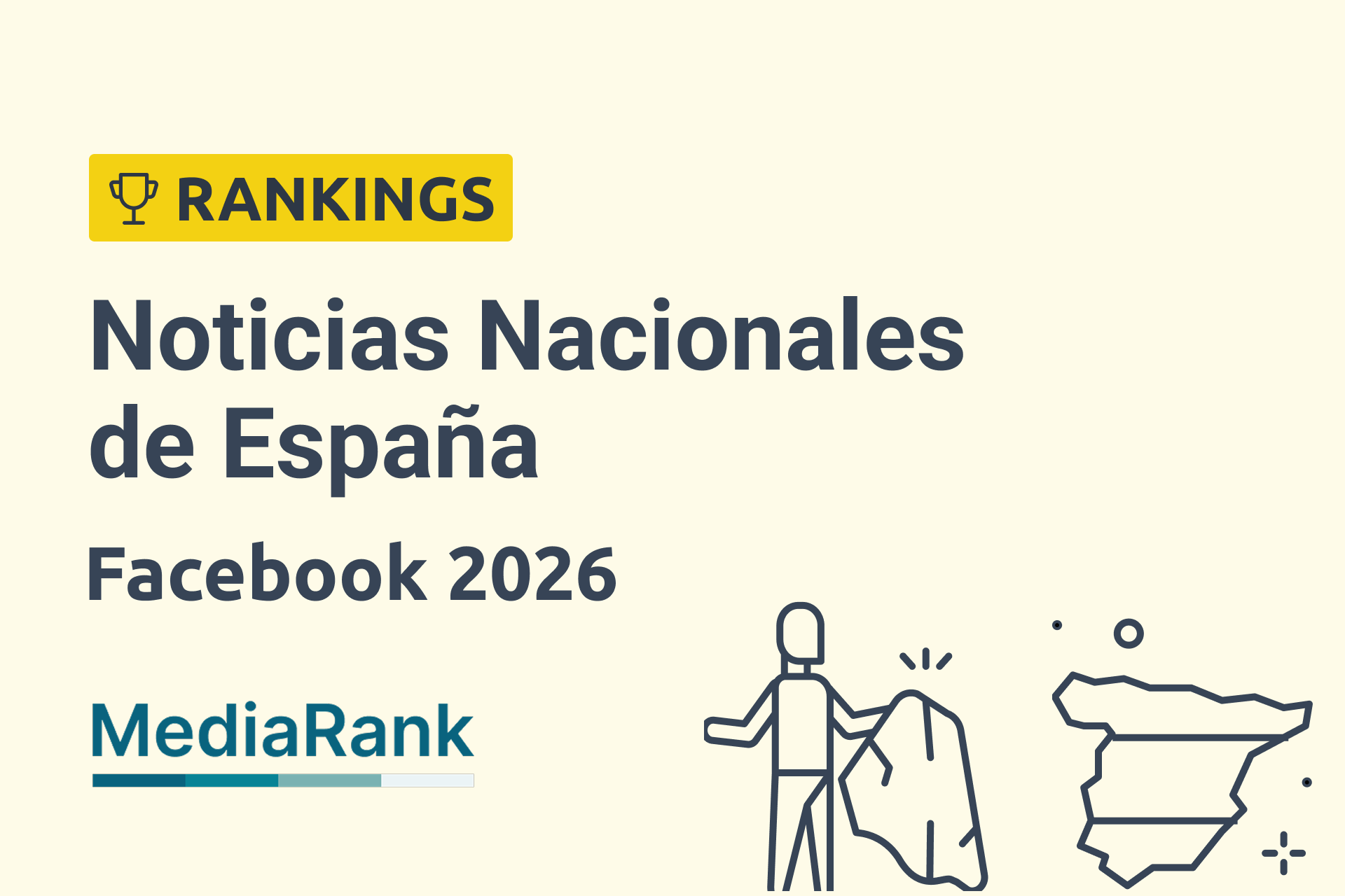 🏆 MediaRank Noticias Nacionales de España: Facebook 2026